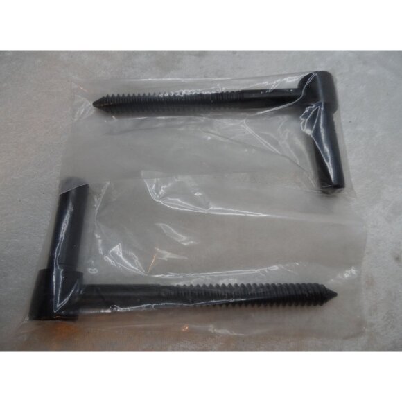 Lynn Cove Foundry Adjustable Lag Pintle 4" – Stainless Steel Black 1 Pair NEW - Picture 3 of 4